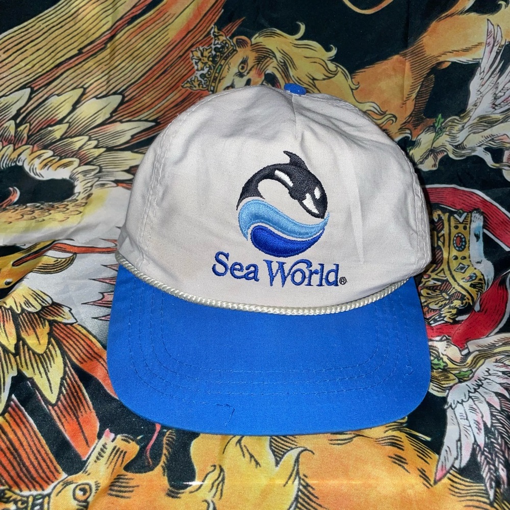 Vintage sea world SnapBack hat